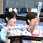 [어케생각해] [사진]르세라핌 홍은채, 야구장 나들이