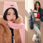 장원영, 복근 드러낸 크롭탑! 팔색조 청바지핏 믹스앤매치 숏패딩룩