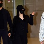 에스파 닝닝, 머리부터 발끝까지 올블랙[TEN포토]