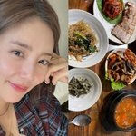 '이규혁' 손담비, 시험관 성공 후 <b>진수</b>성찬 수라상…행복한 예비맘