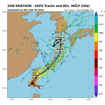 제18호 슈퍼태풍 <b>끄라</b>톤 우리나라 전역 관통 할수도..