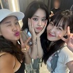 이은지X미미, 안유진 응원갔네..아이브 콘서트서 뽐낸 '지락실'...
