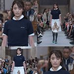 미우미우 패션쇼 <b>민니</b> 사진