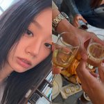 혜리, 아침부터 술 인증..외국에서는 이래도 돼!