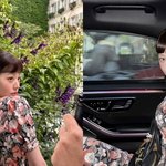 장원영, 오드리 헵번이 환생했다?…파리의 밤 만끽