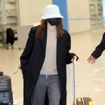 블랙핑크 리사 '롱코트 가을패션'[포토]