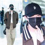 [현장포토] "완벽, <b>그</b> 자체"...<b>진</b>, 화보같은 출국