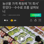 농축수산물가격폭등에 경매수수료 <b>이익</b>보는 회사들