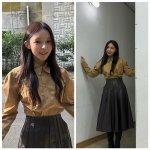 박진주, ‘허리 어디 갔어?’ 뼈말라 핏 완성한 초슬림 스타일