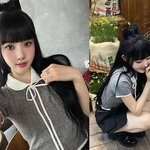 상큼한 하이틴 무드 완벽 소화! <b>리본</b> 디테일로 러블리 매력 발산