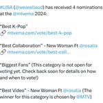 [모두드루와] 리사 <b>EMA</b>에 노미됐네