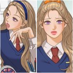 [댓글부탁해] 여우놀이 신<b>채리</b> 손민수하기