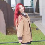 ‘아이돌 포즈로 뽐낸 과즙 비주얼’ (<b>동물</b>농장 출근길) [HD포토]