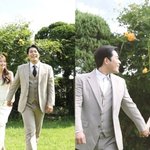 '결혼 임박' 김해준X김승혜, 로맨틱 웨딩화보 공개 "잘 나왔나요...