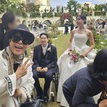 '<b>박위</b>와 결혼' 송지은, 아름다운 웨딩드레스 자태...조혜련 "눈이...