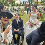 “이렇게 아름답다니”…조혜련, 송지은<b>박위</b> 결혼식 현장 공개