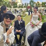 조혜련, <b>박위</b>송지은 야외 웨딩 공개 "이렇게 아름다을 수가"