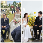 <b>박위</b>❤️송지은, 전국민 축복 속 결혼...“사랑의 결실, 행복하게...