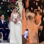 "천국의 결혼식" 송지은박위, 키스로 부부 맹세..시크릿 中...