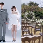 현아︎용준형, 야외 웨딩 현장 공개..순백의 꽃 장식 [<b>Oh</b>!쎈...