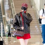 [T포토] 아이브 장원영 '주체할 수 없는 다리 길이'