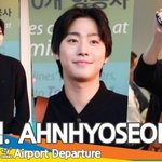 안효섭, 햇살 같은 미소(출국) [뉴스엔<b>TV</b>]