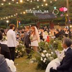 현아용준형, 오늘(11일) 비공개 결혼식 현장 공개…초미니 웨딩드레스로...