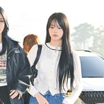 [사진]르세라핌 홍은채,'청치마로 청순하게'