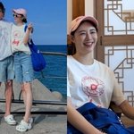 <b>이은주</b> 아나, 앤디와 여전히 뜨거운 신혼…커플룩 입고 "제가 존경하는...