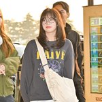 [사진]빌리 하루나,'귀여운 안경 패션'