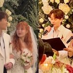 ‘최소 1억’ 현아용준형 다운 결혼식→초미니 드레스에 빨간 구두...