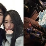 남편 조유민과 행복한 생일파티…같은 티아라 다른 분위기 [<b>MD</b>스타]