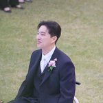 '송지은' 박위, 휠체어 타고 당당하게 신랑 입장…"가슴 벅차"