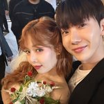 조권, 새신부 현아와 포옹…손절설 종식 “행복하렴”