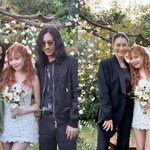 용준형현아, 결혼식 하객 사진 공개…타이거<b>JK</b>·윤미래·가희·조권