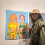 공효진, 하정우 14번째 개인전 축하…케빈오도 질투할 찐우정