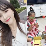 율희, 눈물의 이혼 <b>사유</b> 고백 후 쌍둥이 딸과 데이트..."우린...