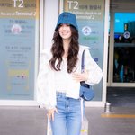 [T포토] 올리비아 <b>마쉬</b> '취재진 앞에 처음 서 봐요'