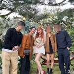 현아용준형 결혼식, <b>포미닛</b> 없었지만…원걸 예은 "행복하자" 의리...