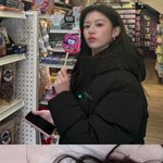 [SCin스타] 고윤정, 침대 위에서도 빛나는 미모…<b>막대</b>사탕으로 소두...