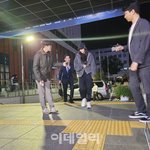 팬 폭행 방관’ 제시 경찰 출석…“피해자에 죄송, 가해자 벌 받았으면”