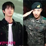 [단독] <b>BTS</b> 진, '오늘 전역' 제이홉 납치하러 출격…"바로...