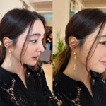 '이병헌' 반한 이유…이민정, 옆태 콧날에 <b>베일</b> 듯 '청순+섹시美'