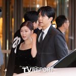 [T포토] 이다인-이승기 '<b>빈틈</b> 없이 붙어있을래