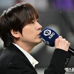규현 '감미로운 보이스로 애국가 제창'[엑's HD포토]