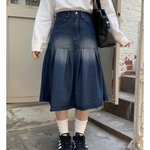 이런 <b>치마</b> 뭐랑 입어야 됨? ㅈㅂ