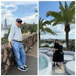 스카이라인 위에서도 빛나!...“<b>브리즈번</b>서 가을 효도하는 그녀’”