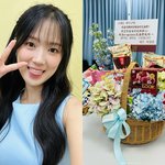 "공주님 너무 예뻐요"..김혜윤, <b>허광</b>한 꽃다발까지 '행복 팬미팅'