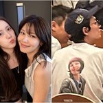 수영, 사랑 듬뿍 받네..'12년 정경호'→동갑내기 윤아까지 '행복한...