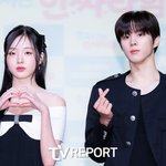 [T포토] 강나언김우석 '<b>살짝</b> 긴장했어요'